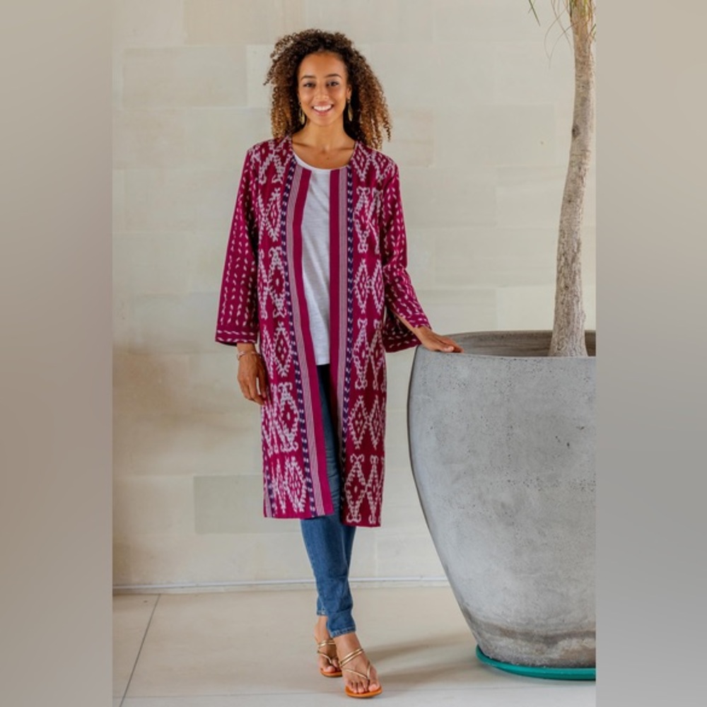 Novica Ikat Duster